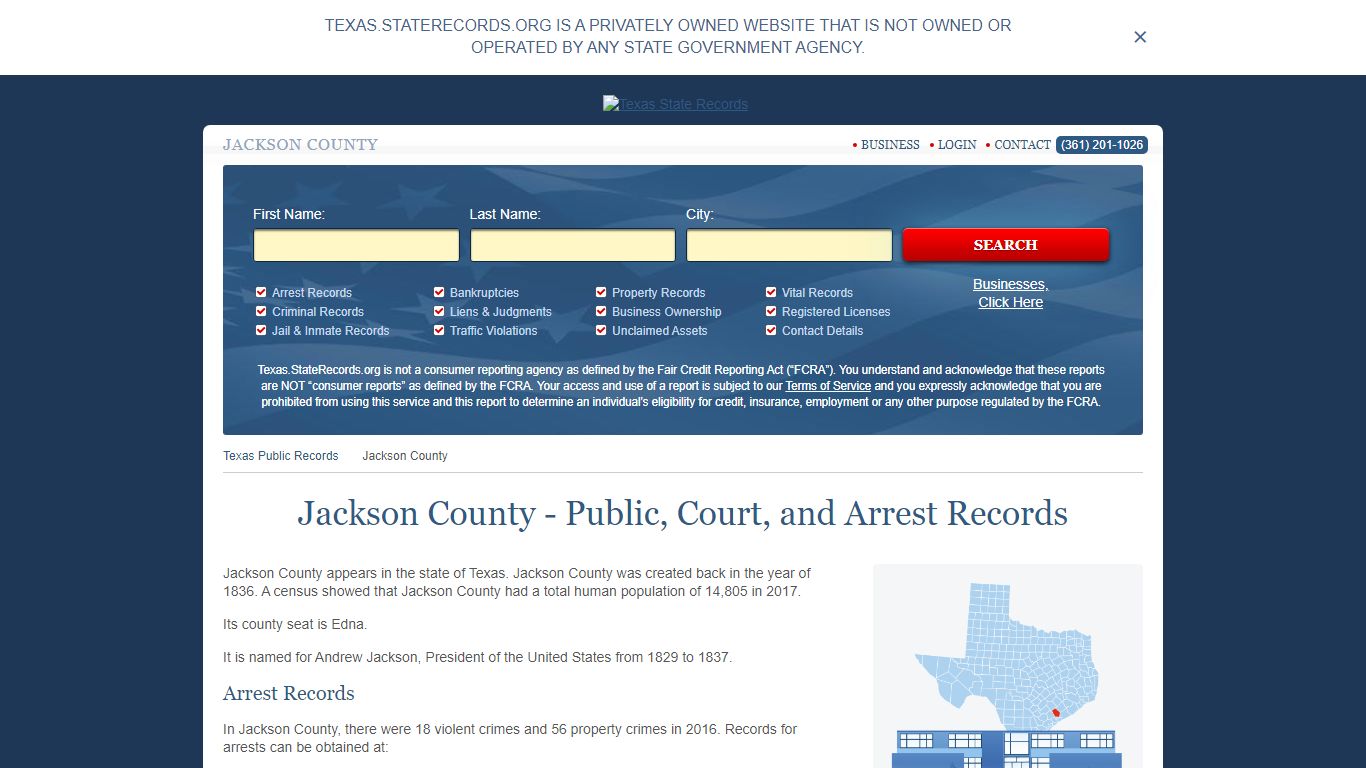 Jackson County - Public, Court, and Arrest Records